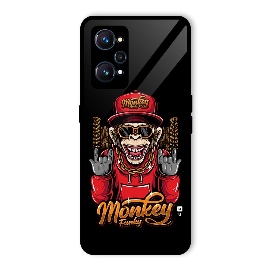 Hunky Funky Monkey Glass Back Case for Realme GT Neo2