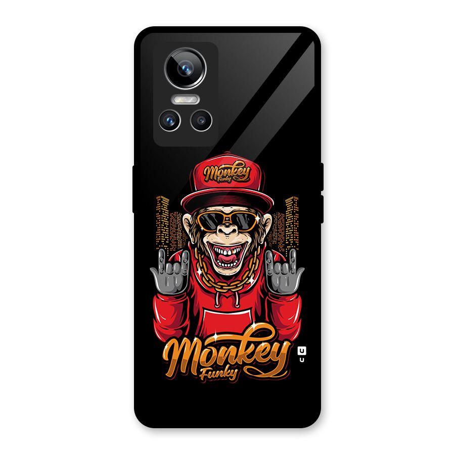 Hunky Funky Monkey Glass Back Case for Realme GT Neo 3