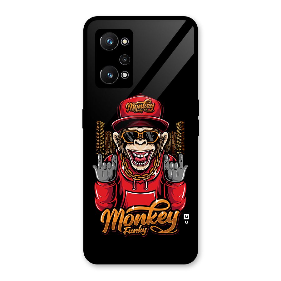 Hunky Funky Monkey Glass Back Case for Realme GT Neo 3T