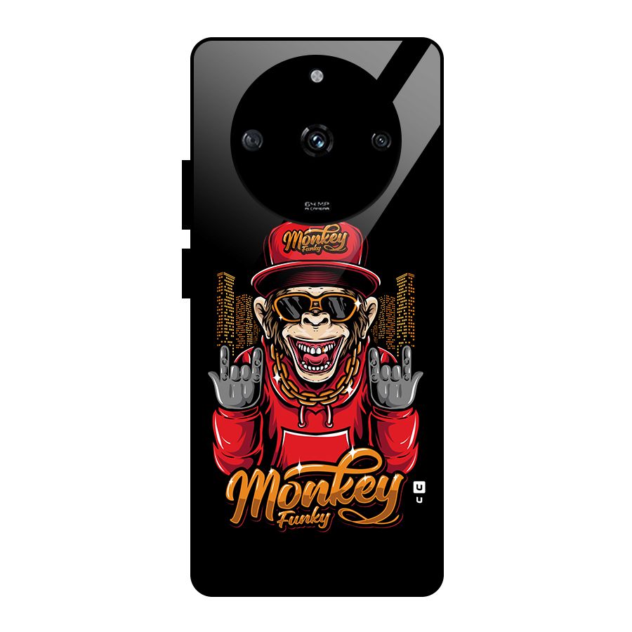 Hunky Funky Monkey Glass Back Case for Realme Narzo 60 5G