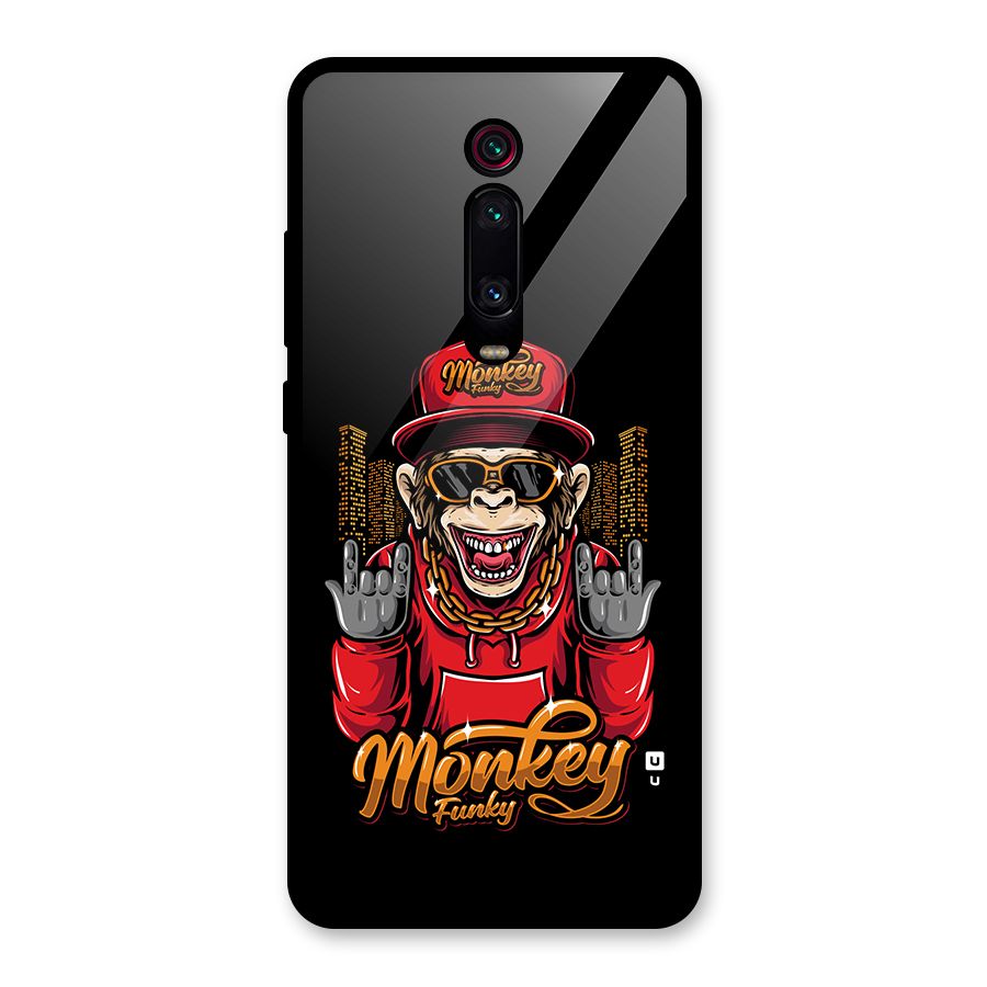 Hunky Funky Monkey Glass Back Case for Redmi K20