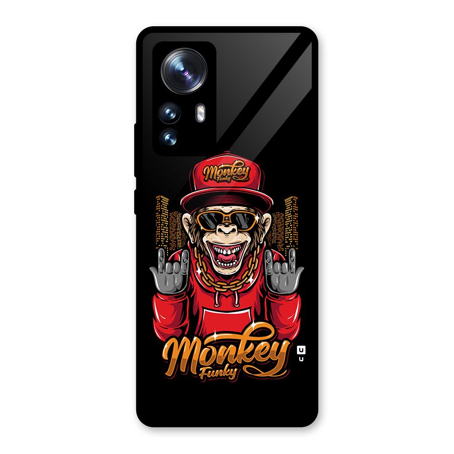 Hunky Funky Monkey Glass Back Case for Xiaomi 12 Pro