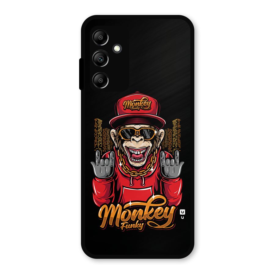 Hunky Funky Monkey Metal Back Case for Galaxy A14 5G