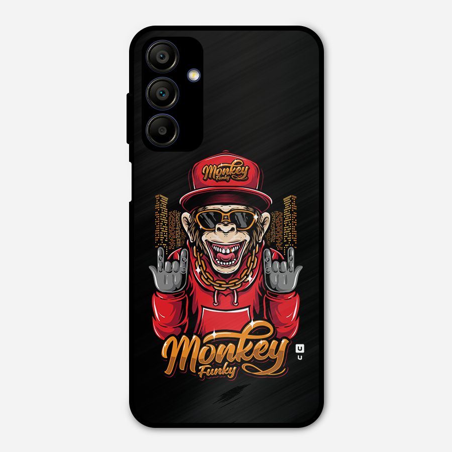 Hunky Funky Monkey Metal Back Case for Galaxy A15 5G