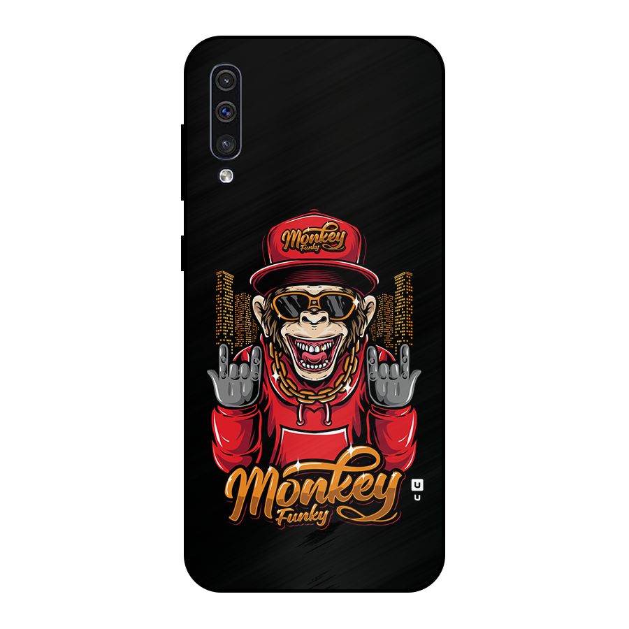 Hunky Funky Monkey Metal Back Case for Galaxy A50s