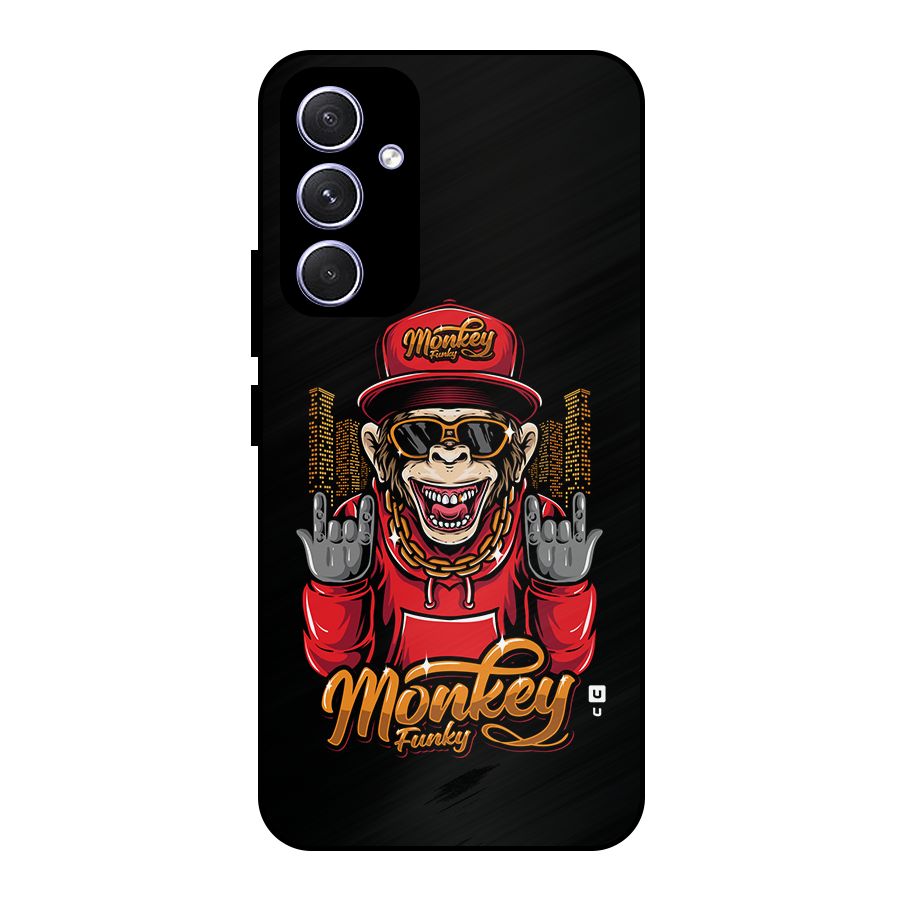 Hunky Funky Monkey Metal Back Case for Galaxy A54