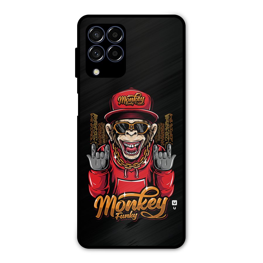 Hunky Funky Monkey Metal Back Case for Galaxy M53 5G