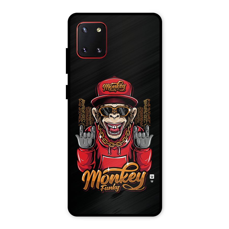 Hunky Funky Monkey Metal Back Case for Galaxy Note 10 Lite