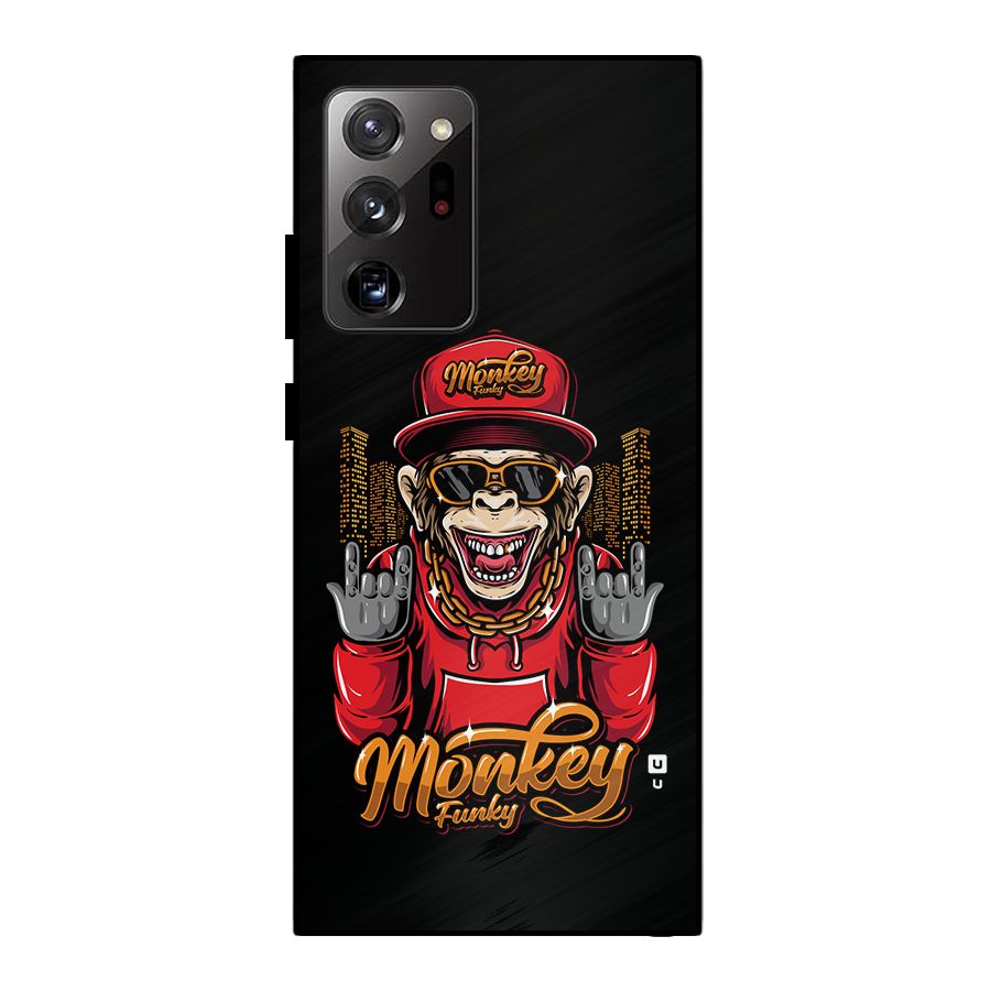 Hunky Funky Monkey Metal Back Case for Galaxy Note 20 Ultra