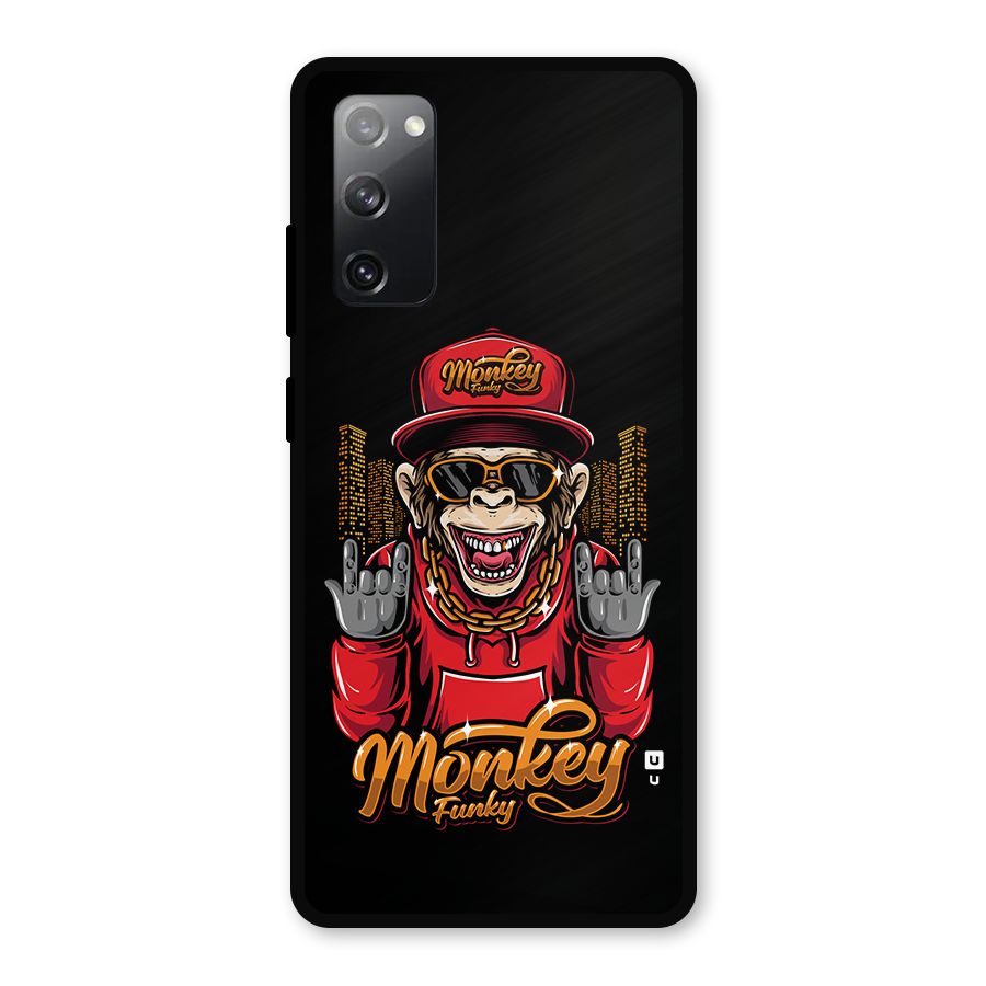Hunky Funky Monkey Metal Back Case for Galaxy S20 FE 5G