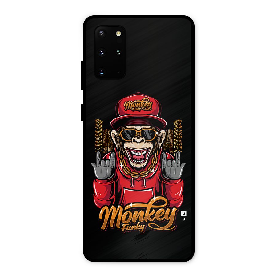 Hunky Funky Monkey Metal Back Case for Galaxy S20 Plus