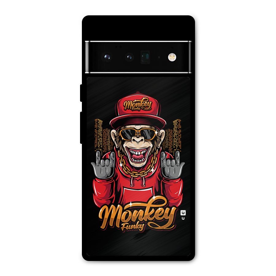 Hunky Funky Monkey Metal Back Case for Google Pixel 6 Pro