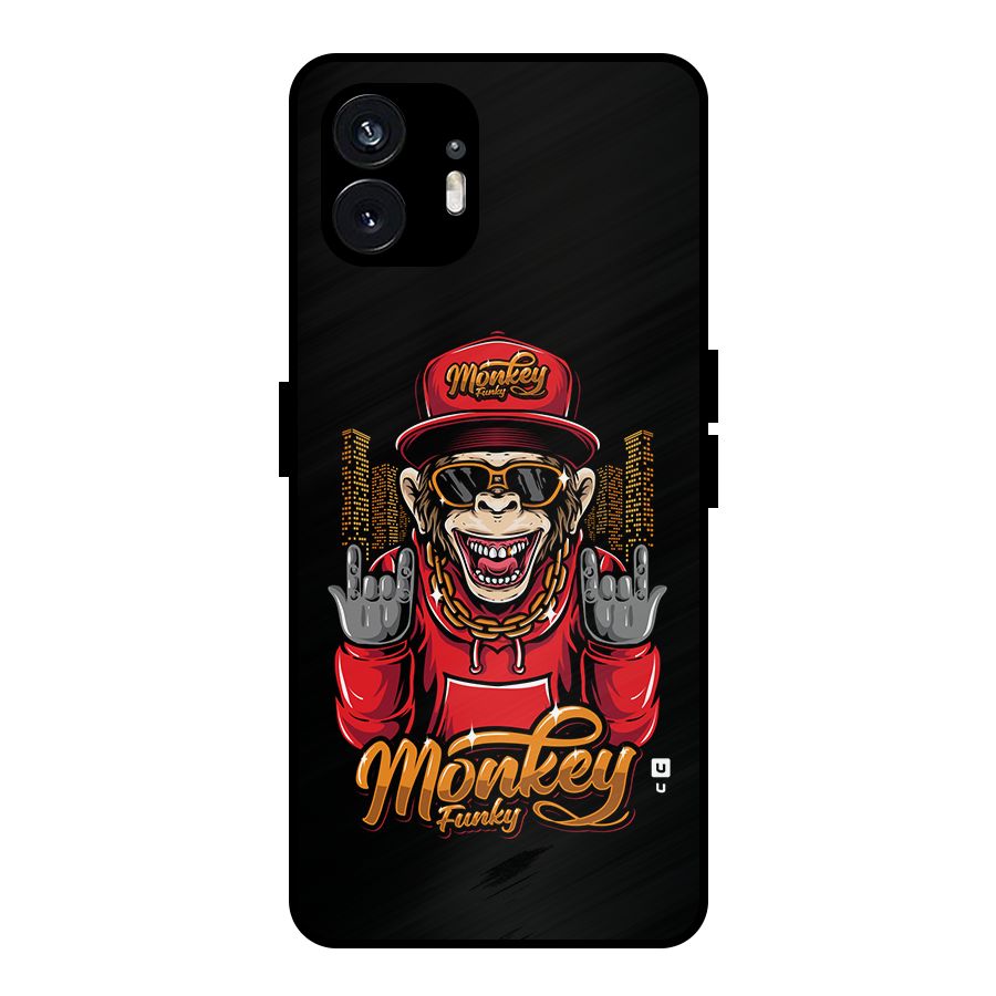 Hunky Funky Monkey Metal Back Case for Nothing Phone 2