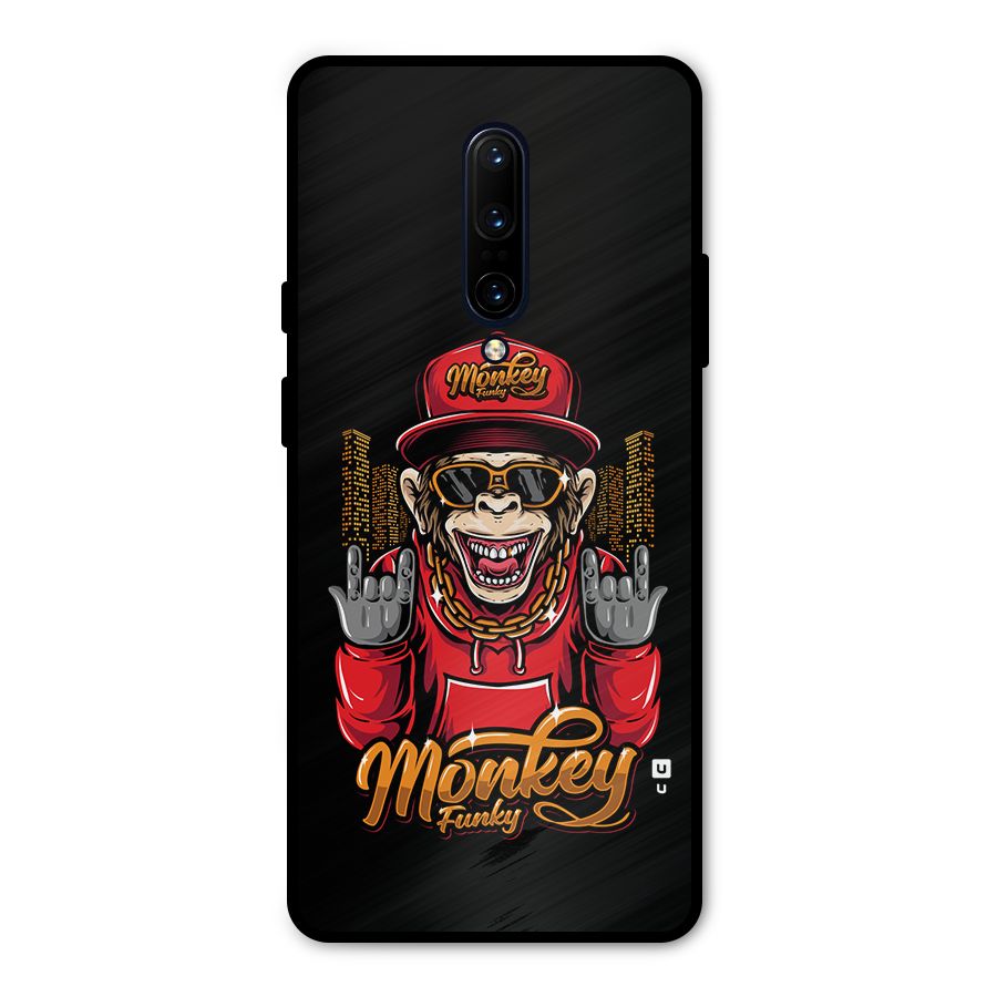Hunky Funky Monkey Metal Back Case for OnePlus 7 Pro