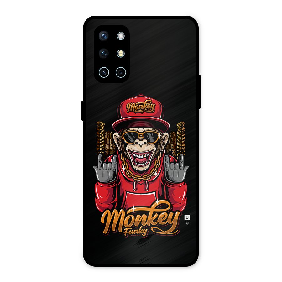 Hunky Funky Monkey Metal Back Case for OnePlus 9R