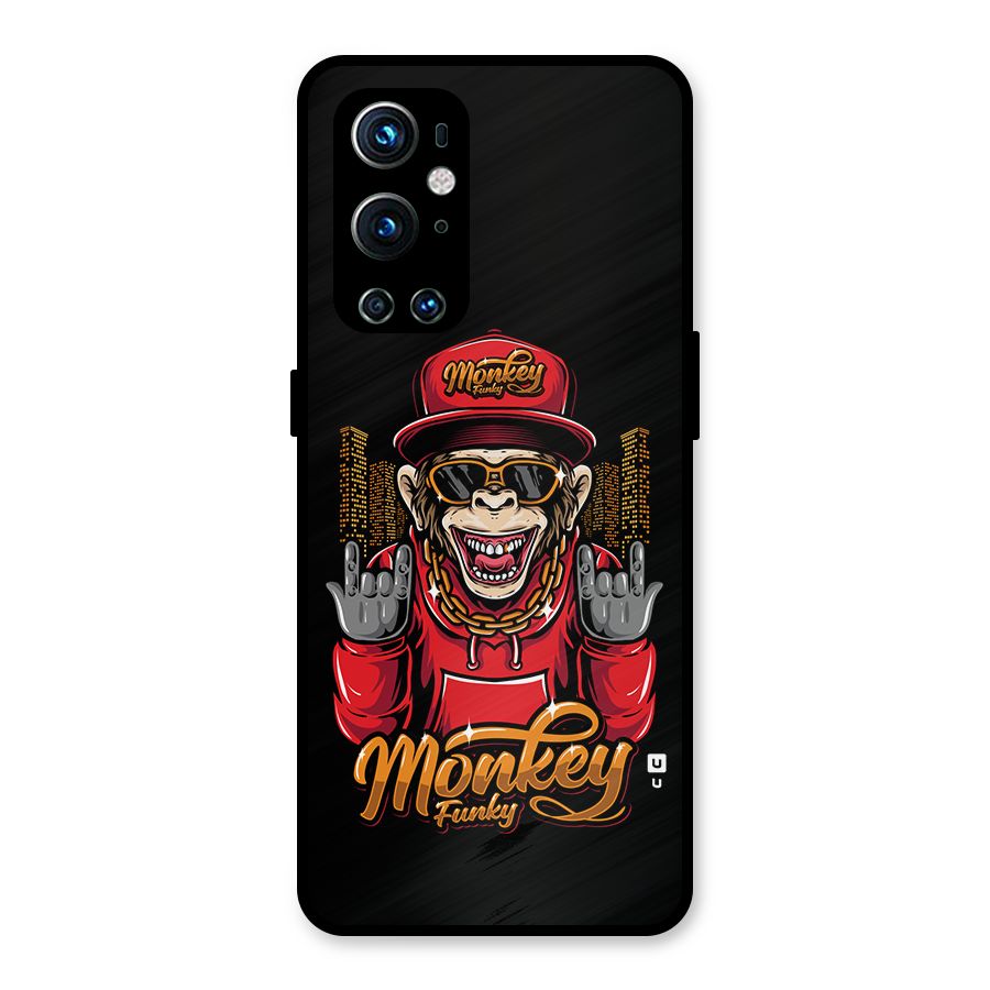 Hunky Funky Monkey Metal Back Case for OnePlus 9 Pro