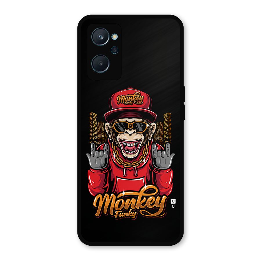 Hunky Funky Monkey Metal Back Case for Realme 9i