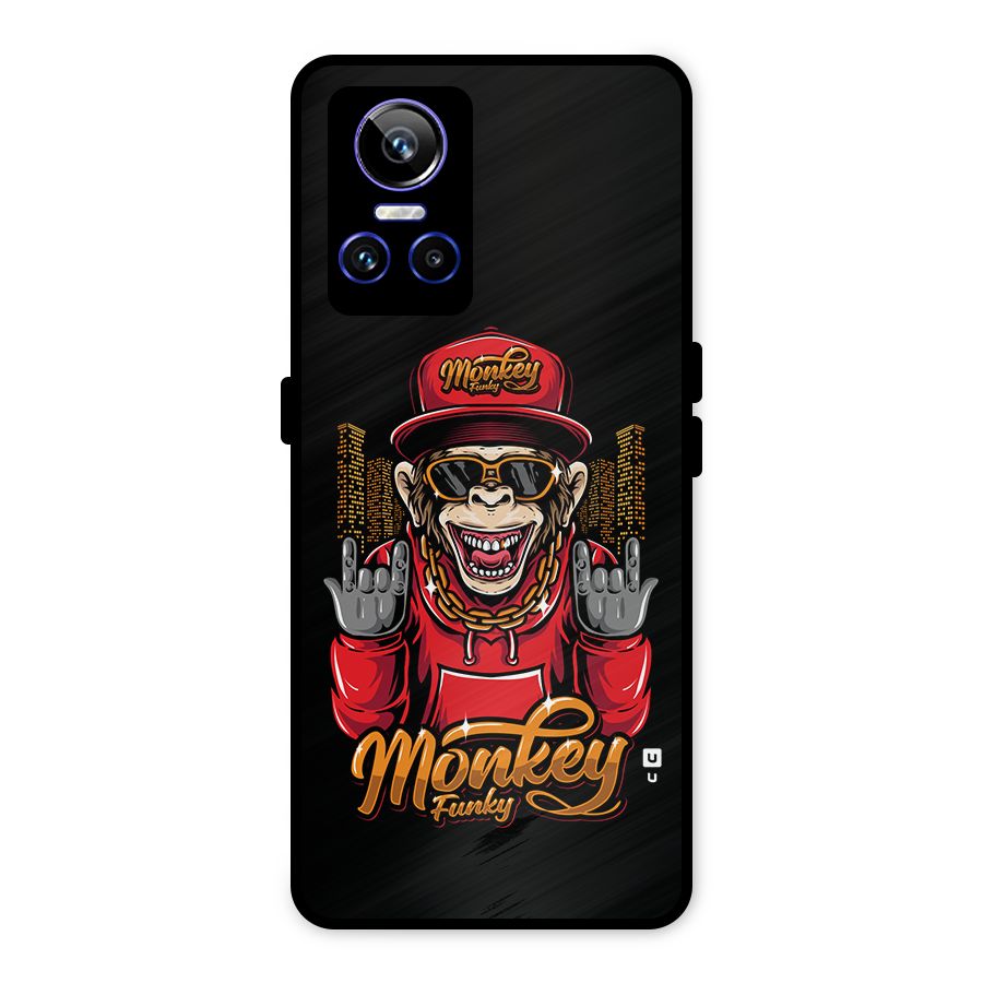 Hunky Funky Monkey Metal Back Case for Realme GT Neo 3