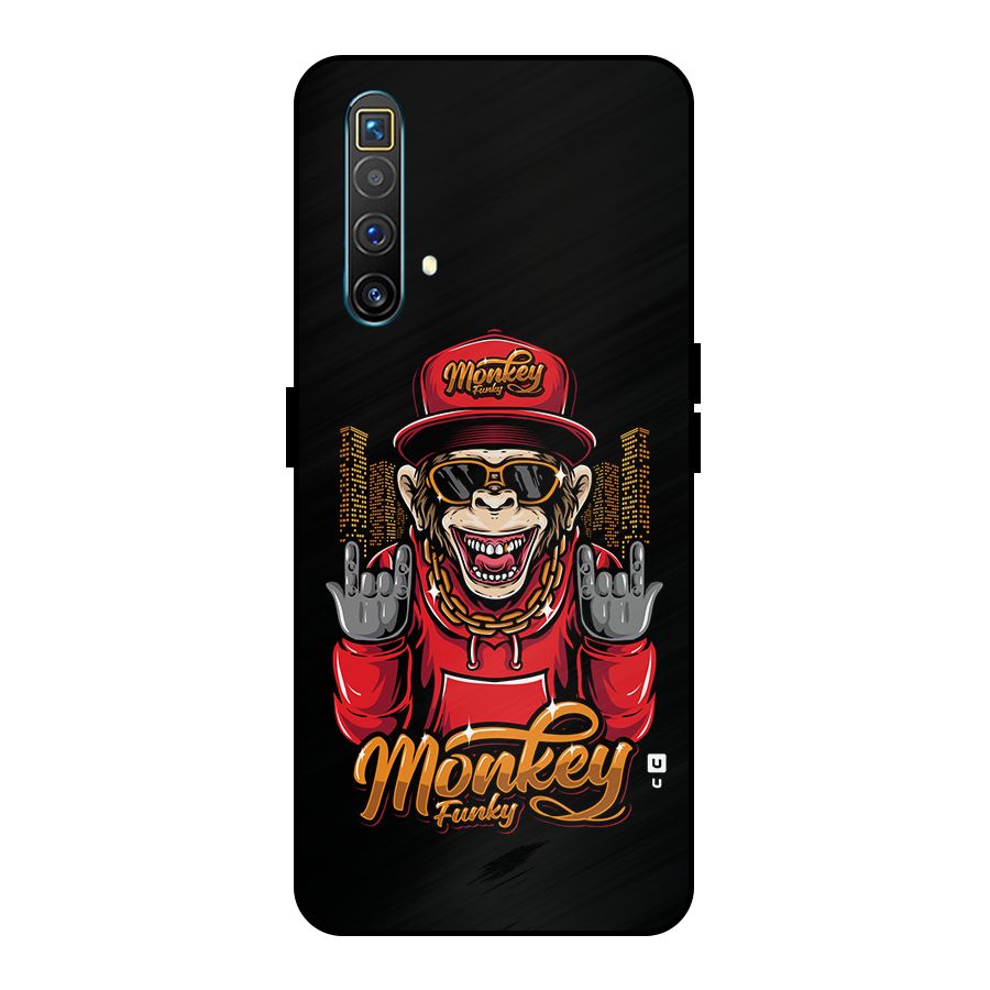 Hunky Funky Monkey Metal Back Case for Realme X3