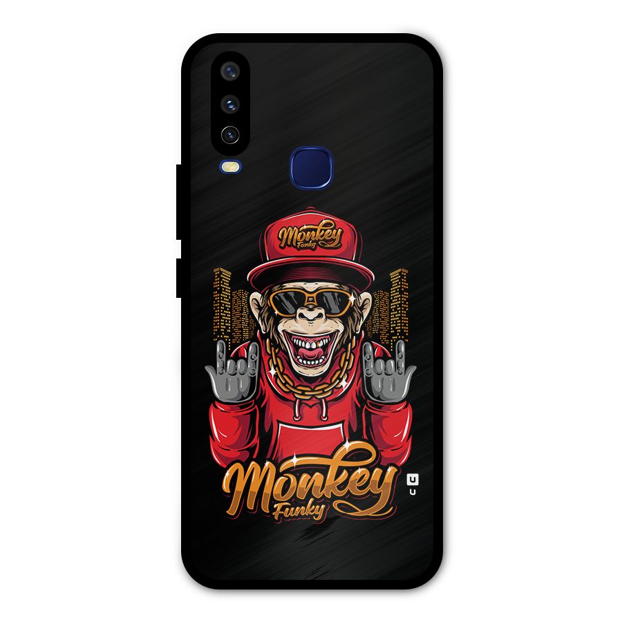 Hunky Funky Monkey Metal Back Case for Vivo Y15