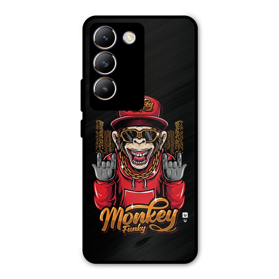 Hunky Funky Monkey Metal Back Case for Vivo Y200e