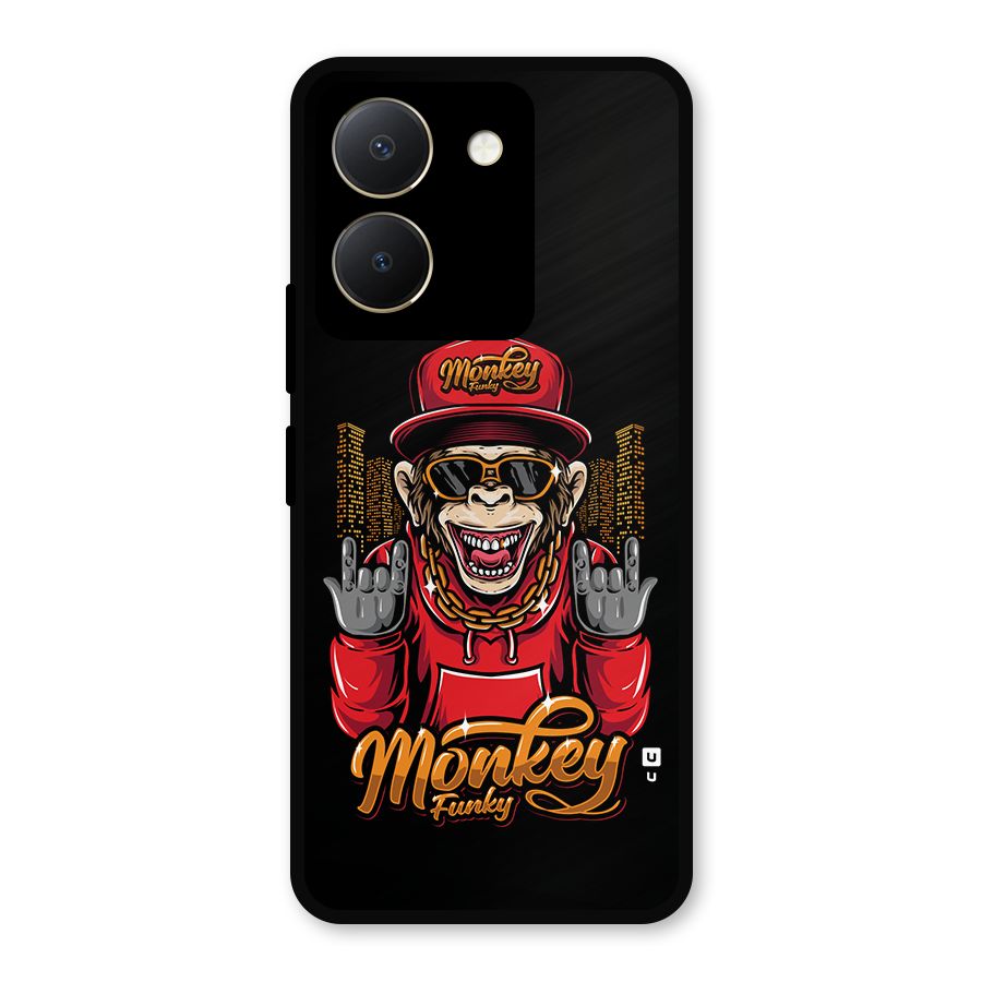 Hunky Funky Monkey Metal Back Case for Vivo Y36