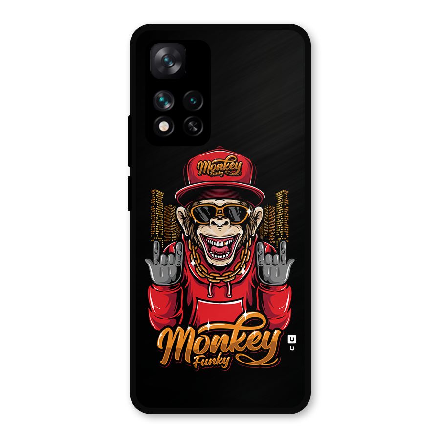 Hunky Funky Monkey Metal Back Case for Xiaomi 11i Hypercharge 5G