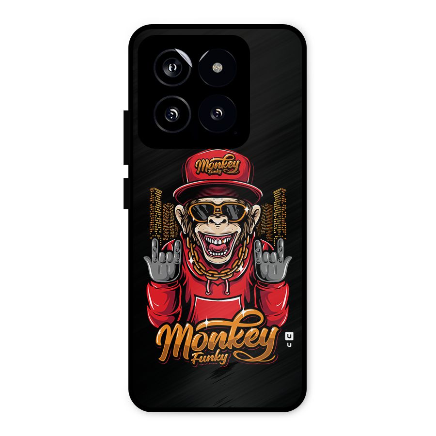 Hunky Funky Monkey Metal Back Case for Xiaomi 14