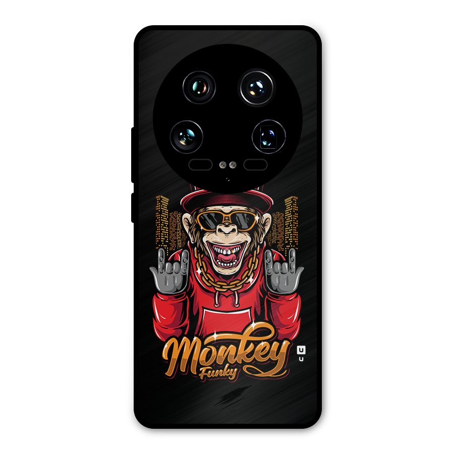 Hunky Funky Monkey Metal Back Case for Xiaomi 14 Ultra