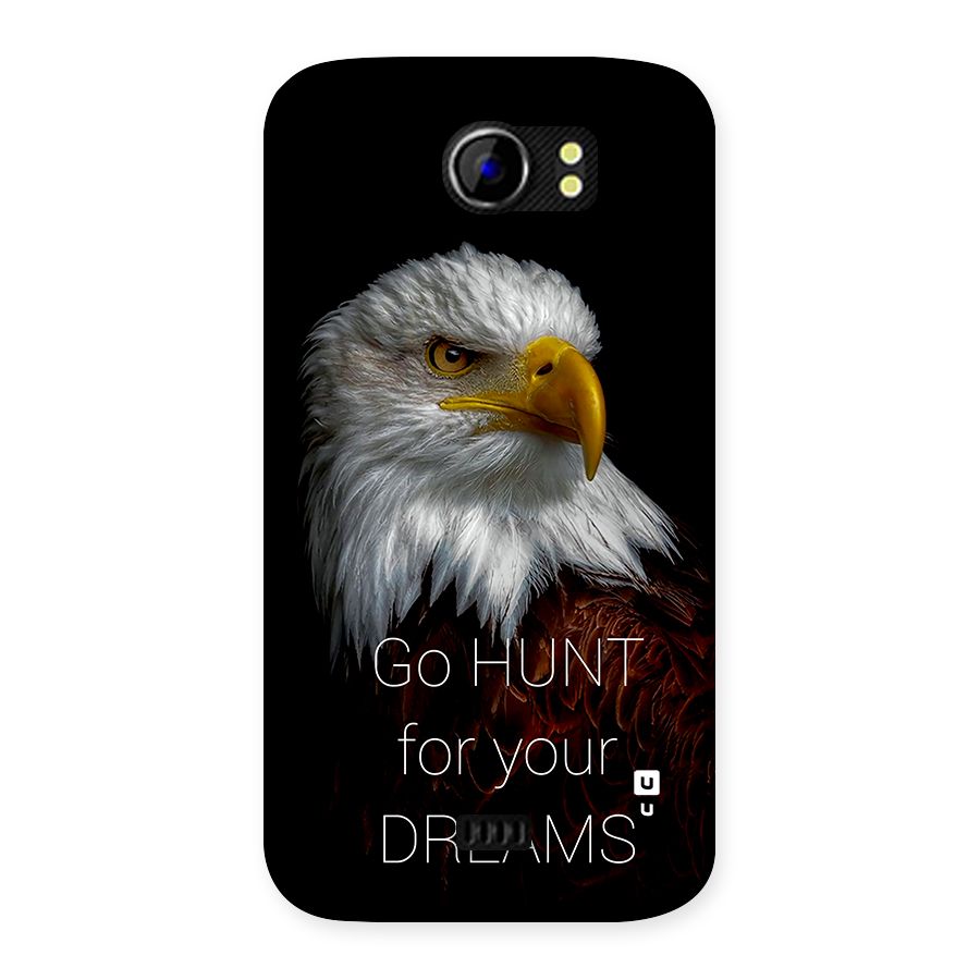 Hunt Your Dream Back Case for Canvas 2 A110