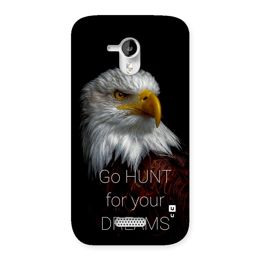 Hunt Your Dream Back Case for Canvas HD A116