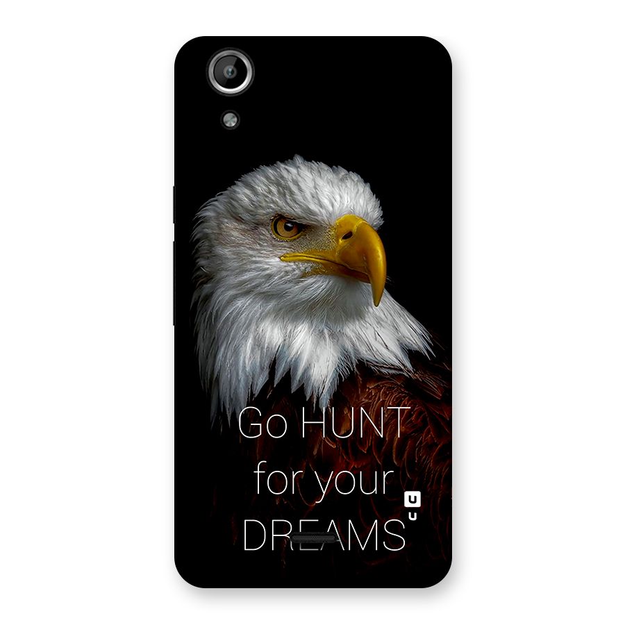 Hunt Your Dream Back Case for Canvas Selfie Lens Q345