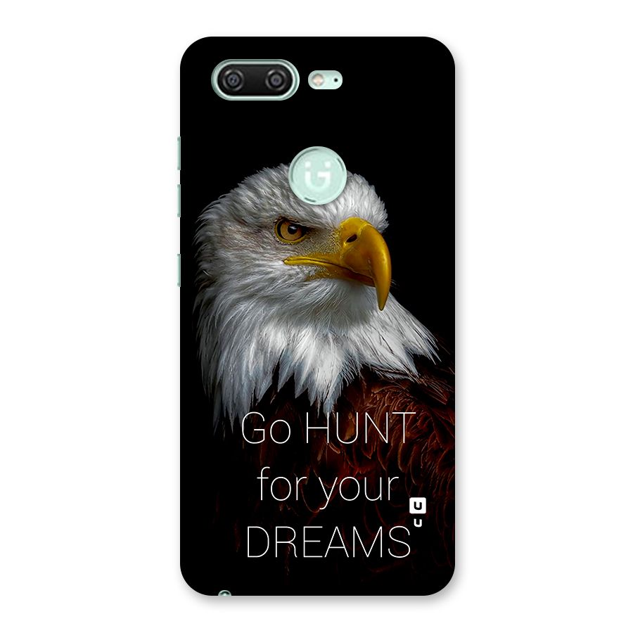 Hunt Your Dream Back Case for Gionee S10