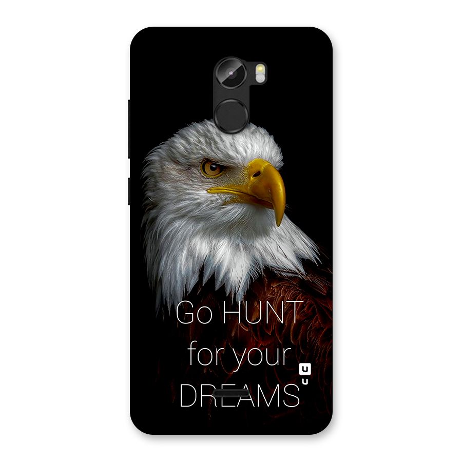 Hunt Your Dream Back Case for Gionee X1