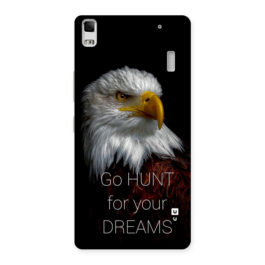 Hunt Your Dream Back Case for Lenovo K3 Note