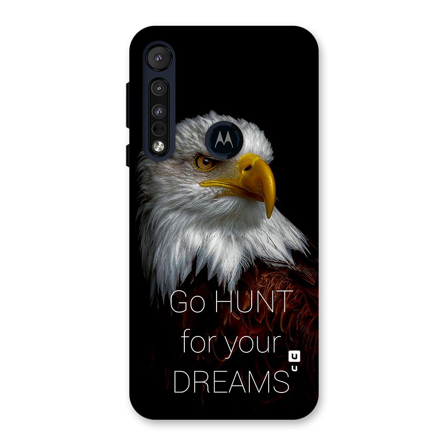 Hunt Your Dream Back Case for Motorola One Macro