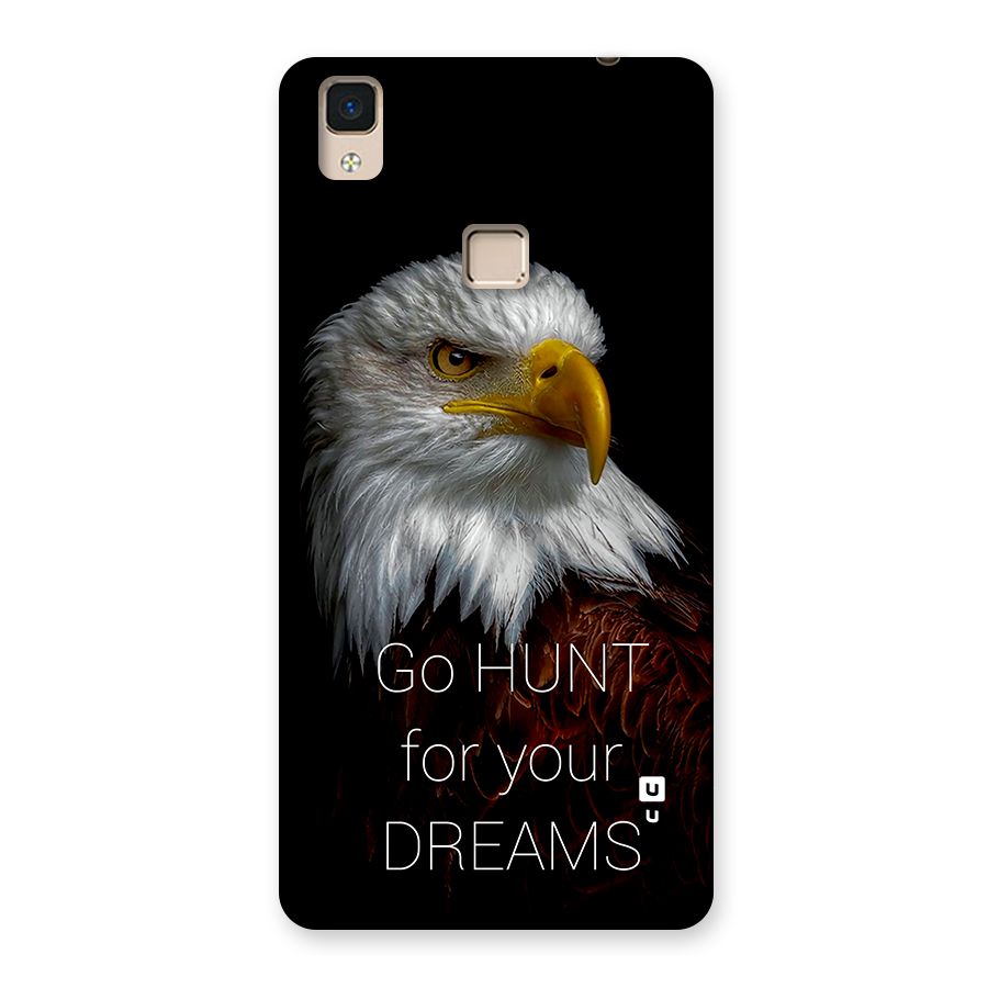 Hunt Your Dream Back Case for V3 Max