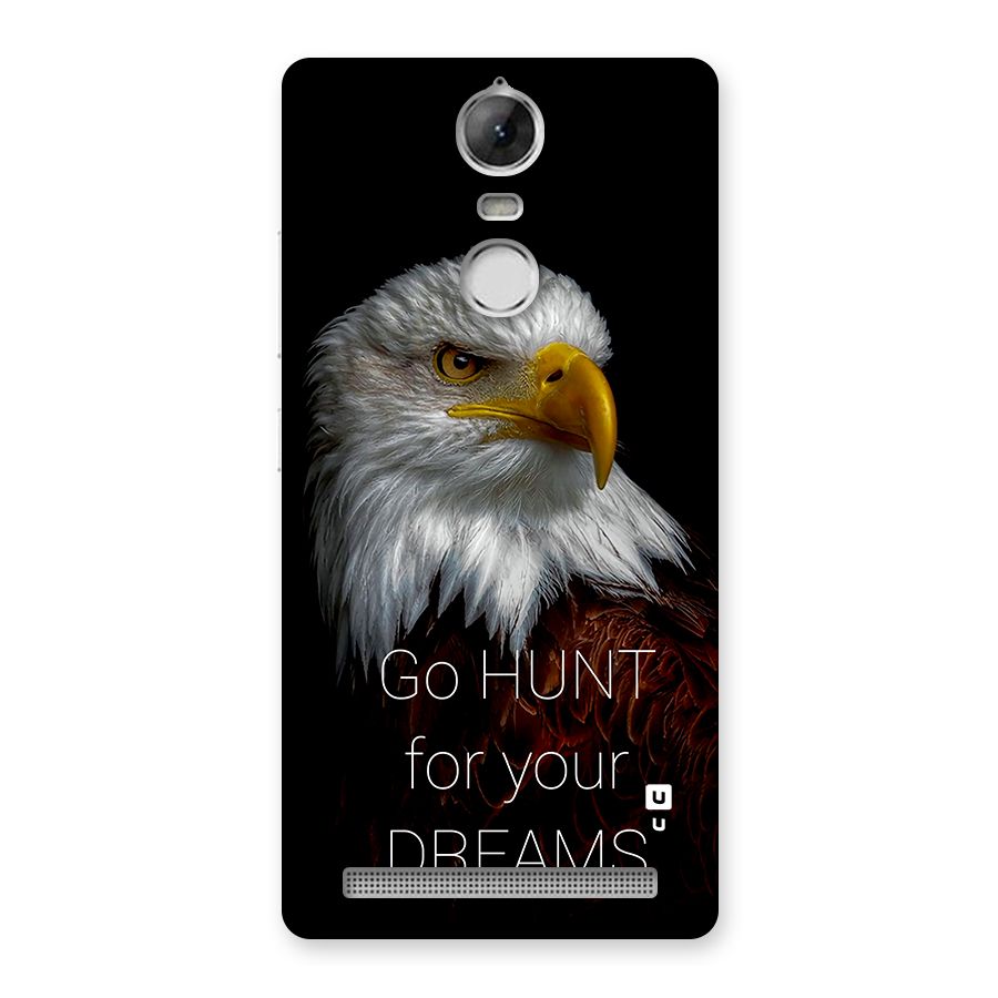 Hunt Your Dream Back Case for Vibe K5 Note