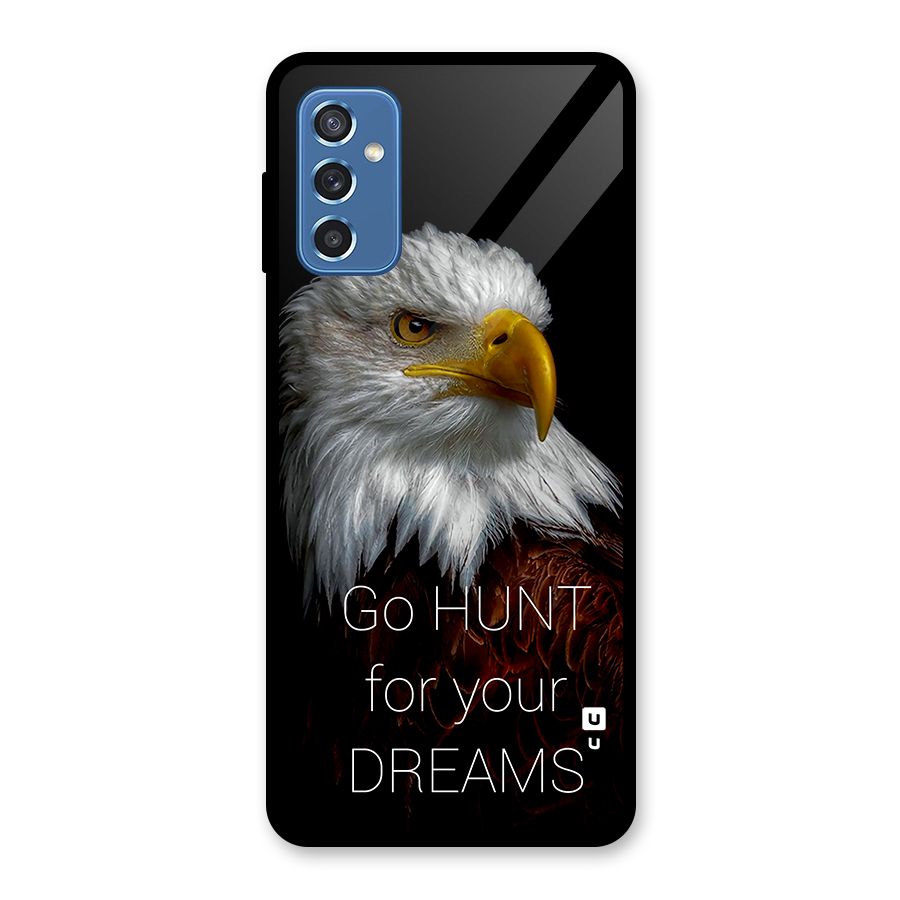 Hunt Your Dream Glass Back Case for Galaxy M52 5G