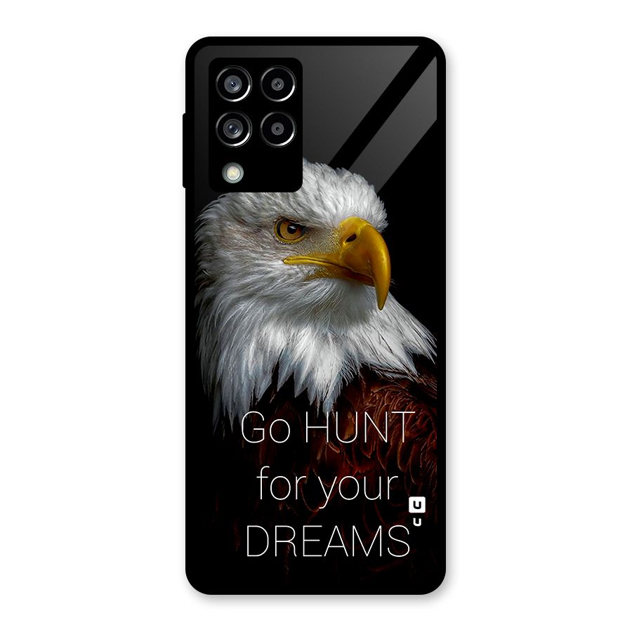 Hunt Your Dream Glass Back Case for Galaxy M53 5G