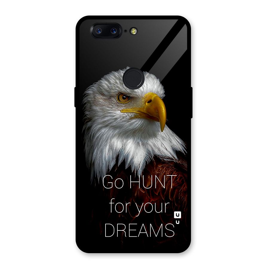 Hunt Your Dream Glass Back Case for OnePlus 5T