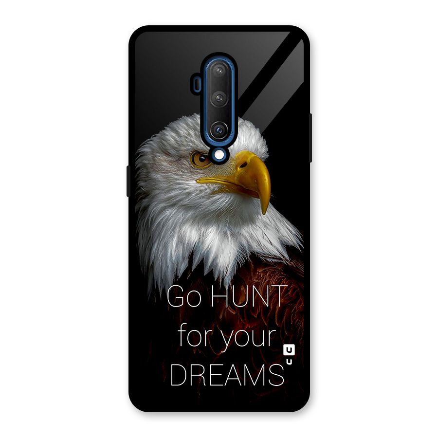 Hunt Your Dream Glass Back Case for OnePlus 7T Pro