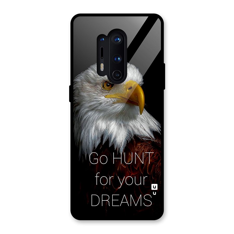 Hunt Your Dream Glass Back Case for OnePlus 8 Pro