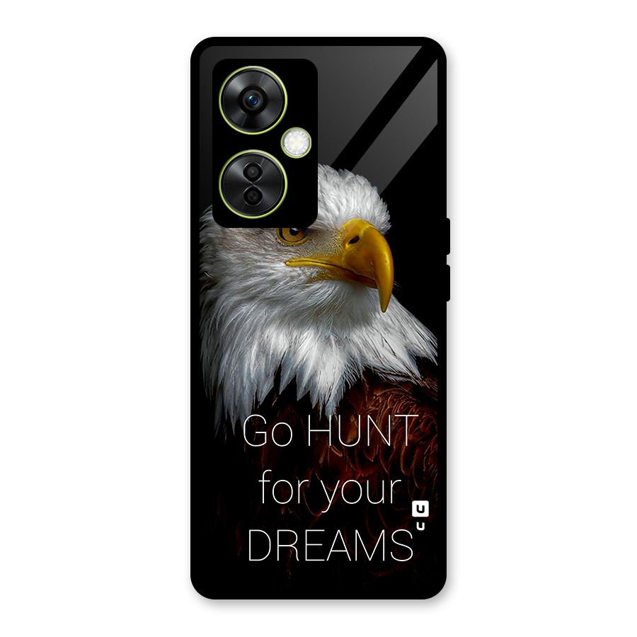 Hunt Your Dream Glass Back Case for OnePlus Nord CE 3 Lite