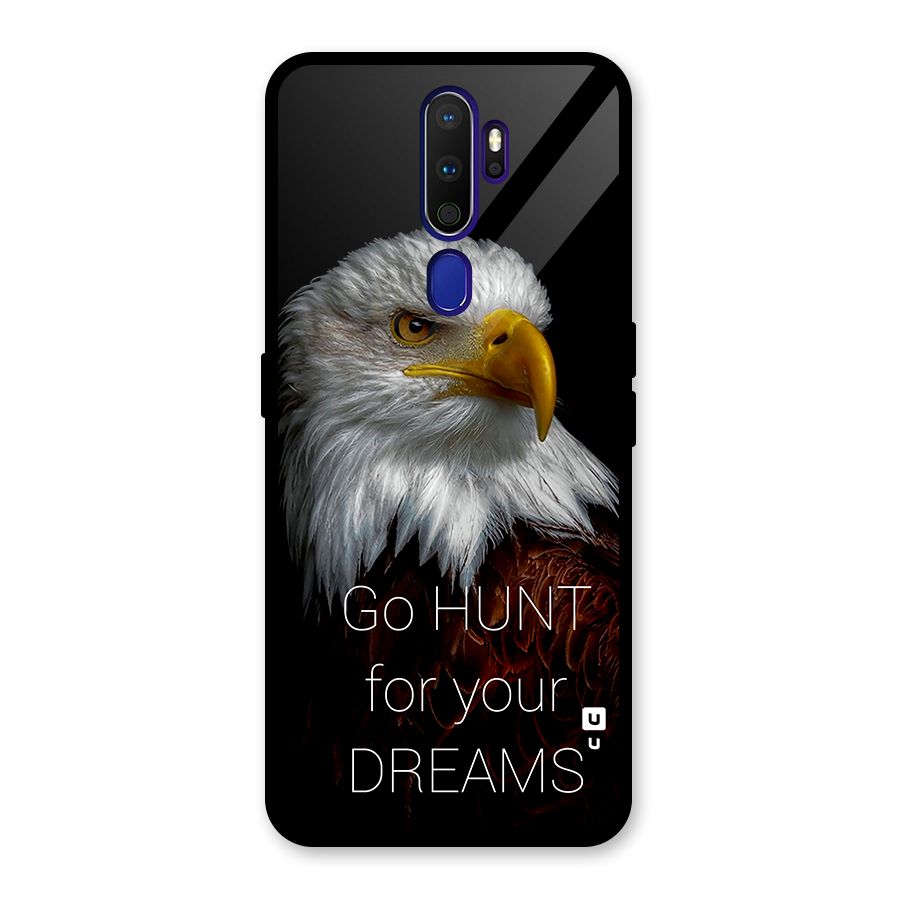 Hunt Your Dream Glass Back Case for Oppo A9 (2020)