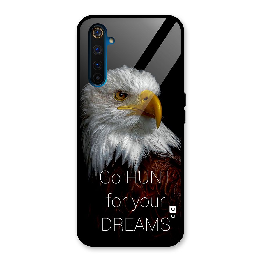 Hunt Your Dream Glass Back Case for Realme 6 Pro