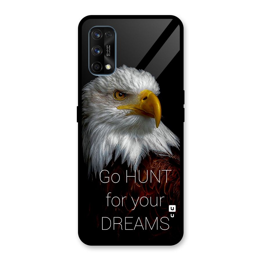Hunt Your Dream Glass Back Case for Realme 7 Pro
