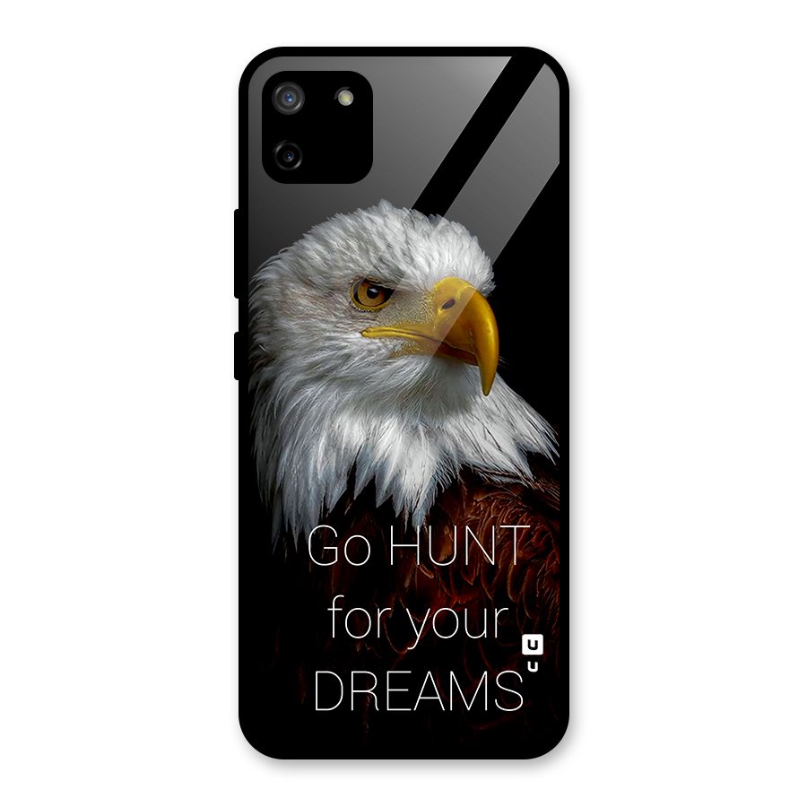 Hunt Your Dream Glass Back Case for Realme C11