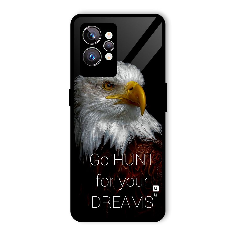 Hunt Your Dream Glass Back Case for Realme GT2 Pro