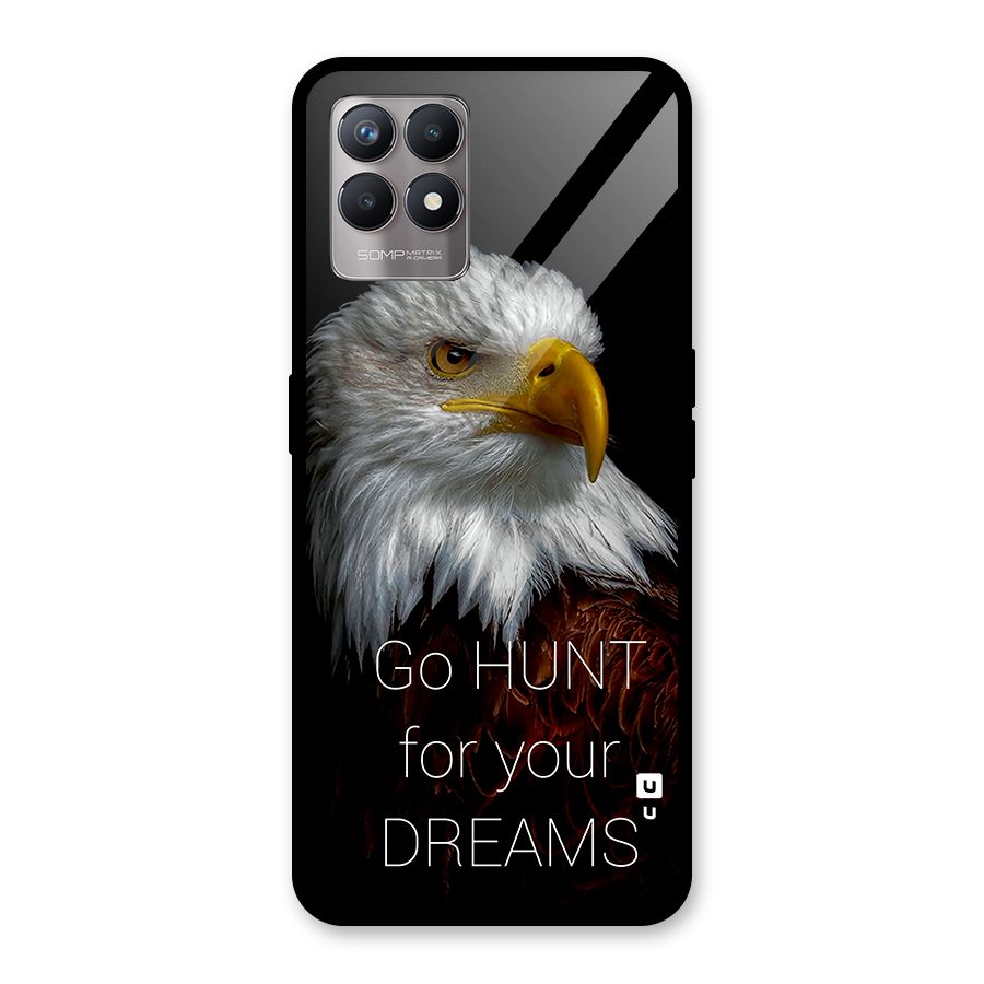 Hunt Your Dream Glass Back Case for Realme Narzo 50